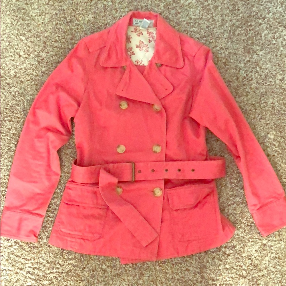Small peach old navy jacket
